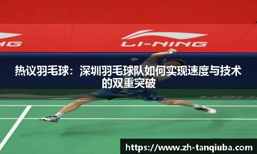 热议羽毛球：深圳羽毛球队如何实现速度与技术的双重突破